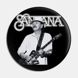 Santana rock Pin