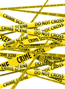 Crime scene Magnet