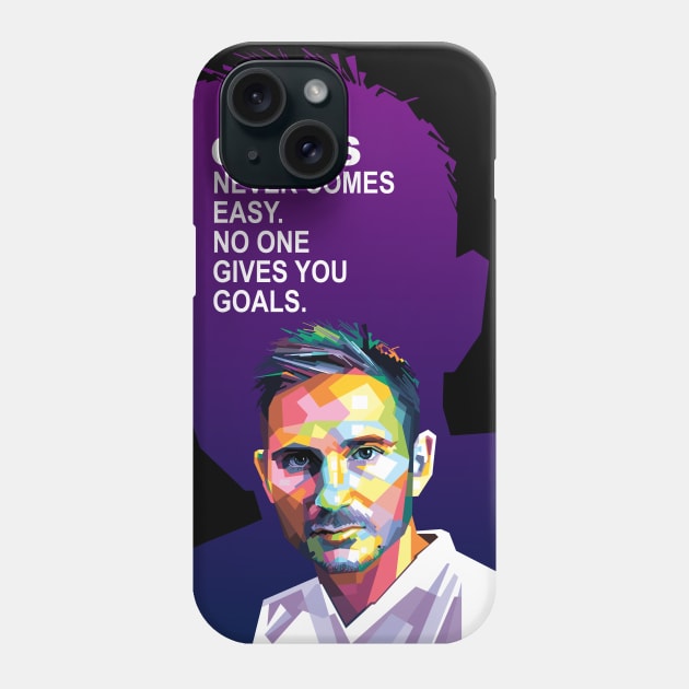 Football Quotes Phone Case by Alkahfsmart