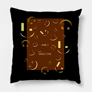 Smile day Pillow