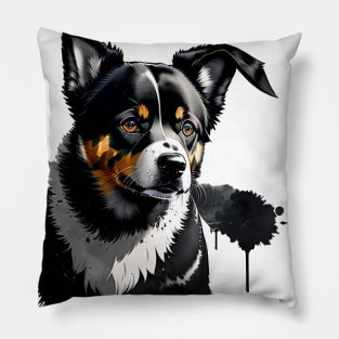 Heeler Hues: Lancashire's Lively Spirit Pillow