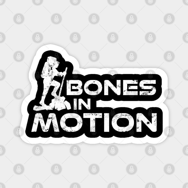 Bones in Motion Magnet by cynic101