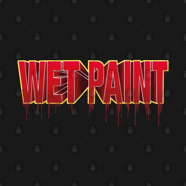 Wet Dripping Paint by 2wear Grafix