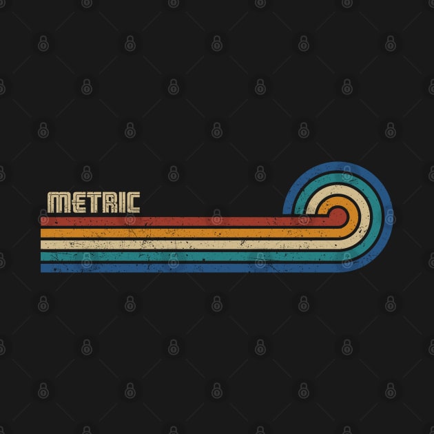 Metric - Retro Sunset by Arestration