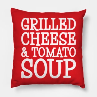 Grilled Cheese & Tomato Soup Pillow