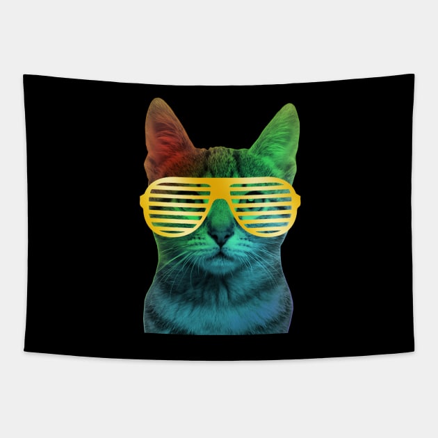 Funk Cat Tapestry by mg88