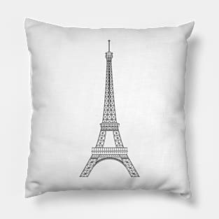 Eiffel Tower • Gustave Eiffel • Paris, France Pillow