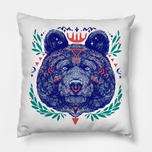 Bear animal spirit Pillow