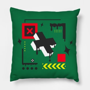 Streetwear Cross Design Pillow