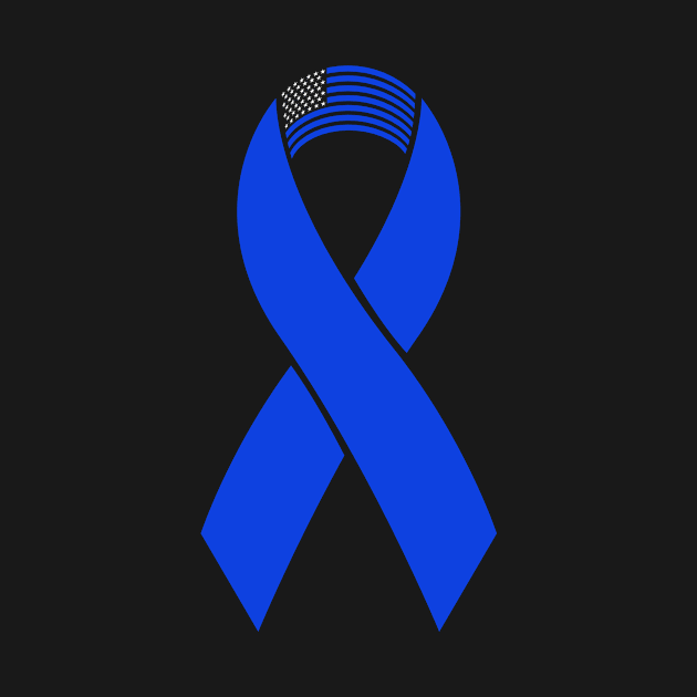 Colon Cancer Awareness by TheBestHumorApparel