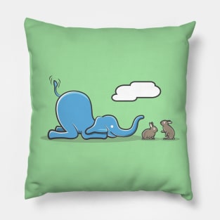 Elephant of Surprise Pillow