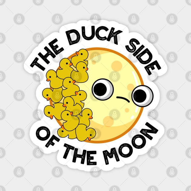 The Duck Side Of The Moon Funny Astronomy Pun Magnet by punnybone