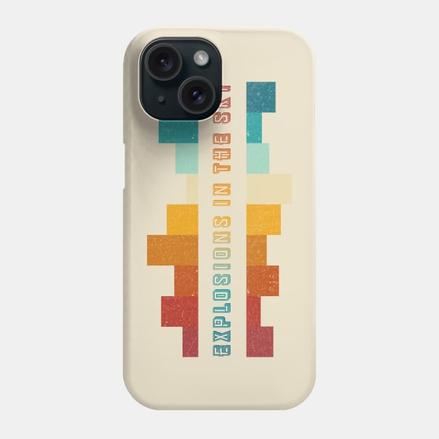 Explosions Vintage Dsitressed Phone Case by MBAH MASEM