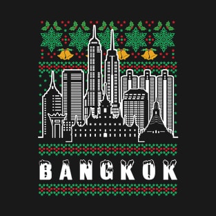 Bangkok Thailand Ugly Christmas T-Shirt