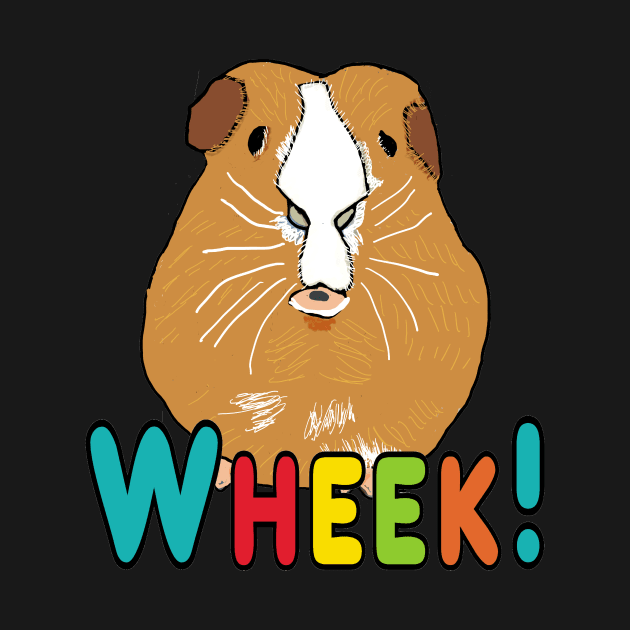 Guinea Pig Wheek by Mark Ewbie