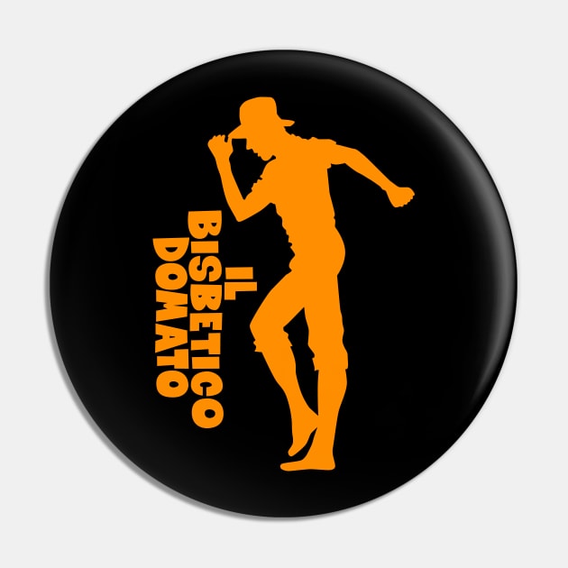 Il Bisbetico Domato Tribute: Adriano Celentano Classic Tee - The Taming of the Scoundrel Pin by Boogosh