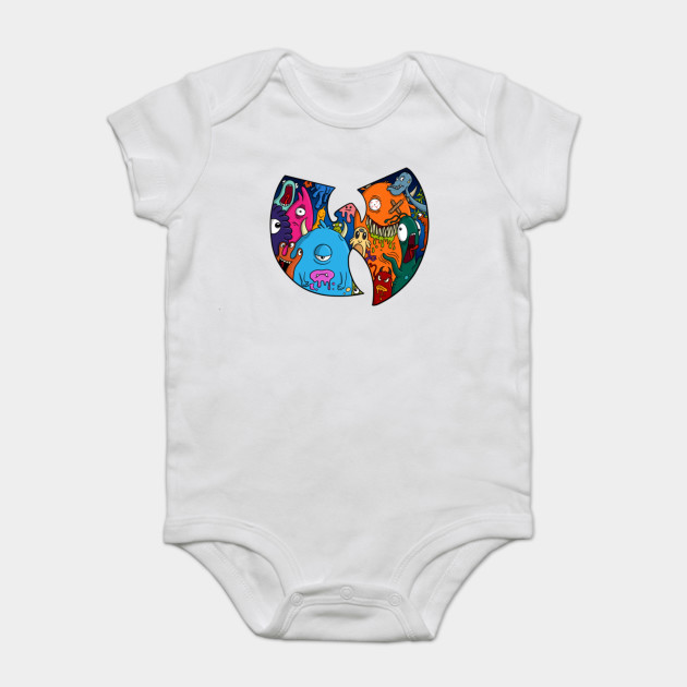 Wu Tang Monster Logo Wu Tang Baby Bodysuit Teepublic Uk