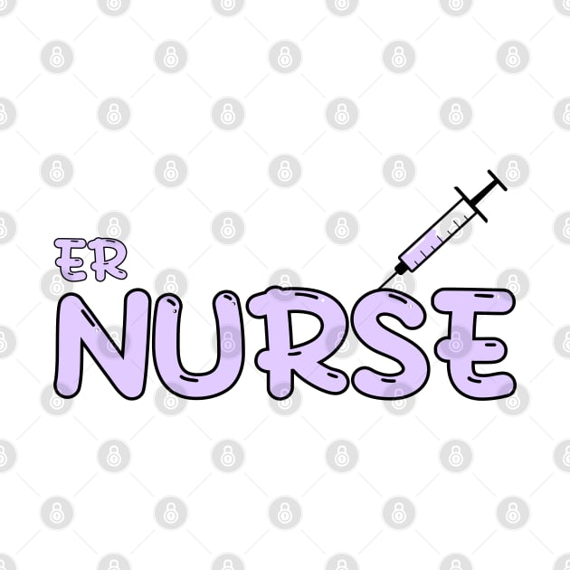 Emergency Room (ER) Nurse Purple by MedicineIsHard