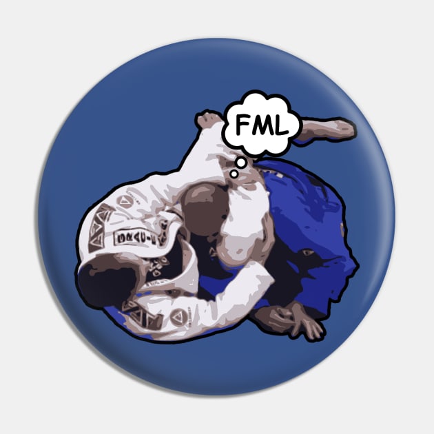 BJJ FML Pin by isopod