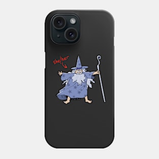 she/her wizard Phone Case