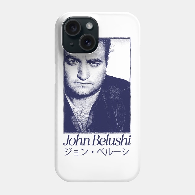 John Belushi --------/ Original Fan Artwork Phone Case by unknown_pleasures