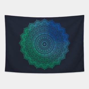 Yogi, Prana Mandala blue Tapestry