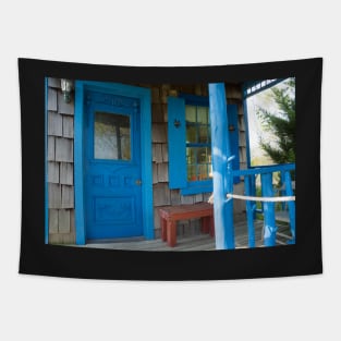 blue door Tapestry