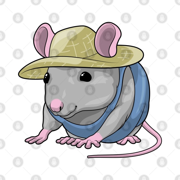 Mouse Farmer Hat by Markus Schnabel