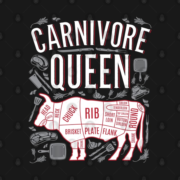 Carnivore Queen by TheCraftyDrunkCo