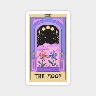 The Moon Tarot Card Magnet