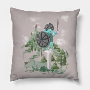 Elephant Tiffan & castle Pillow