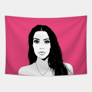 Kim Kardashian Tapestry