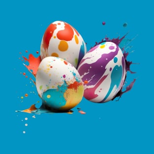 Easter painted eggs V2 T-Shirt