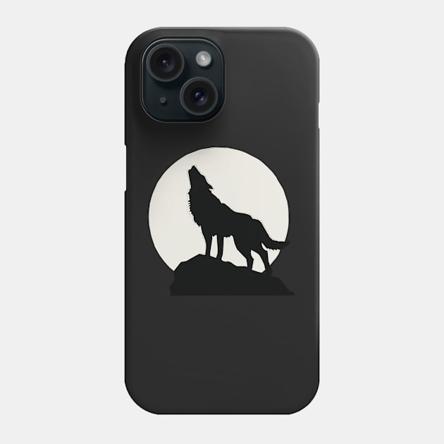 Howl At the Moon Phone Case by IslandofdeDolls