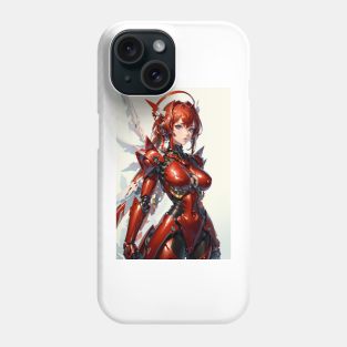 mechanical girl-02 Phone Case