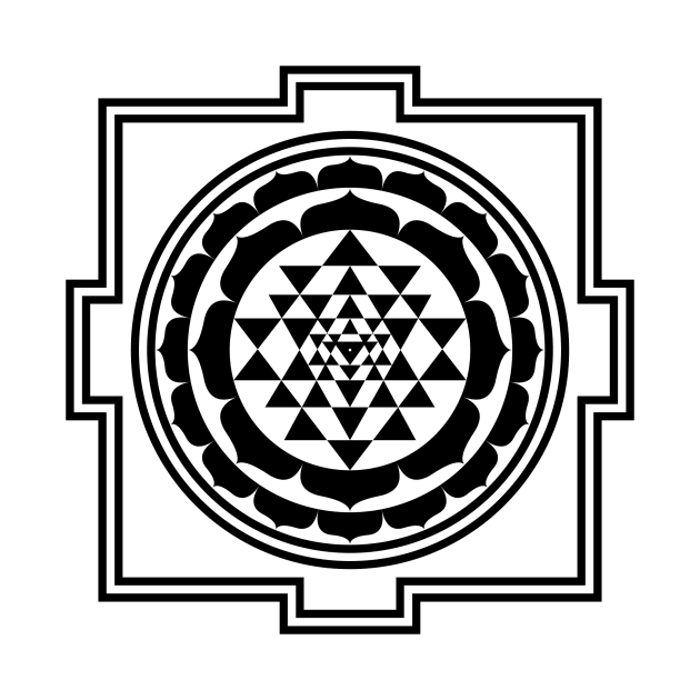 Sri Yantra by Bertum