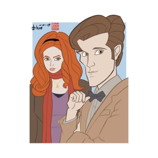 The Doctor and Amy T-Shirt