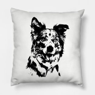 Border Collie Pillow