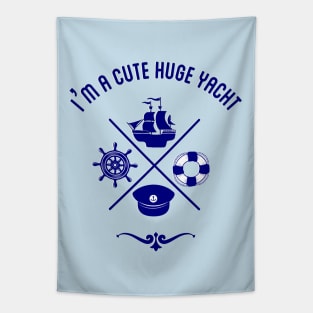 Cute Yacht Tapestry