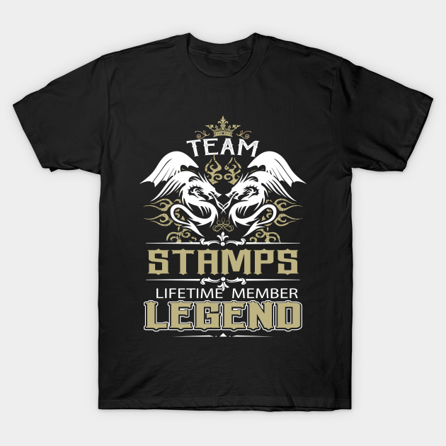 Discover Stamps Name T Shirt - Team Stamps Lifetime Member Legend Name Gift Item Tee - Stamps - T-Shirt