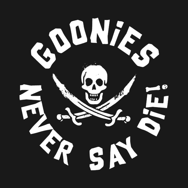 the goonies never say die merchandise by ylona