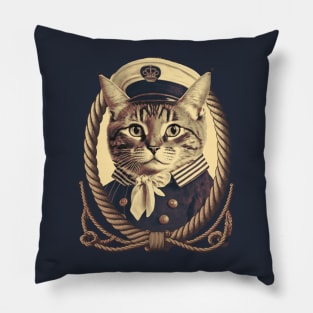 Sailor Cat Pillow