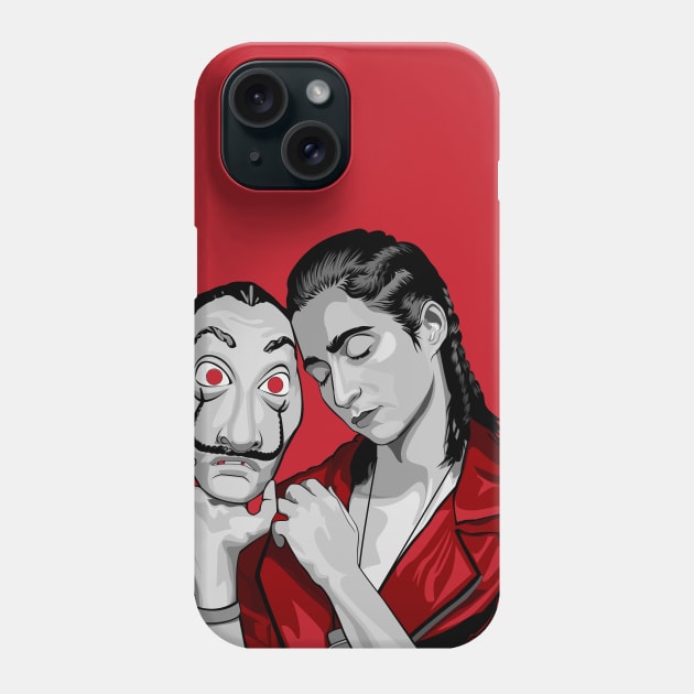 Money Heist Nairobi Phone Case by Paul Draw