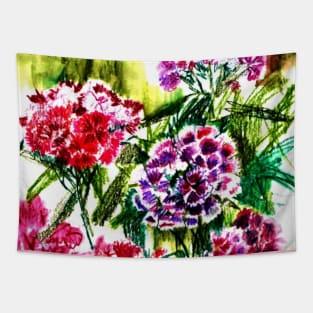 Garden flowers Tapestry