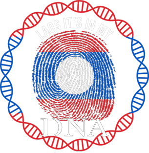Laos Its In My DNA - Gift for Lao From Laos Magnet