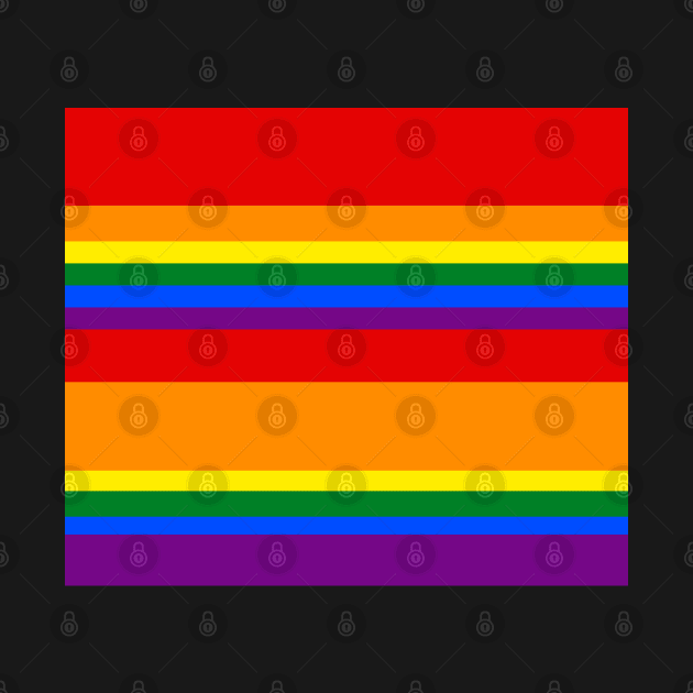 LGBT Stripes Pattern by TheArtism