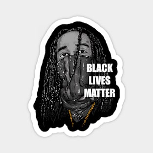 Black lives matter Magnet