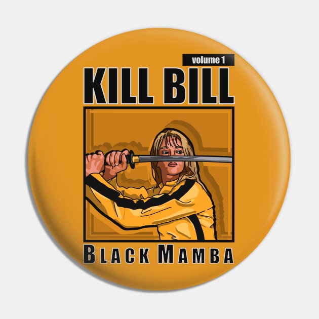 Beatrix Panel (with Title) (Kill Bill) Pin by SpareFilm