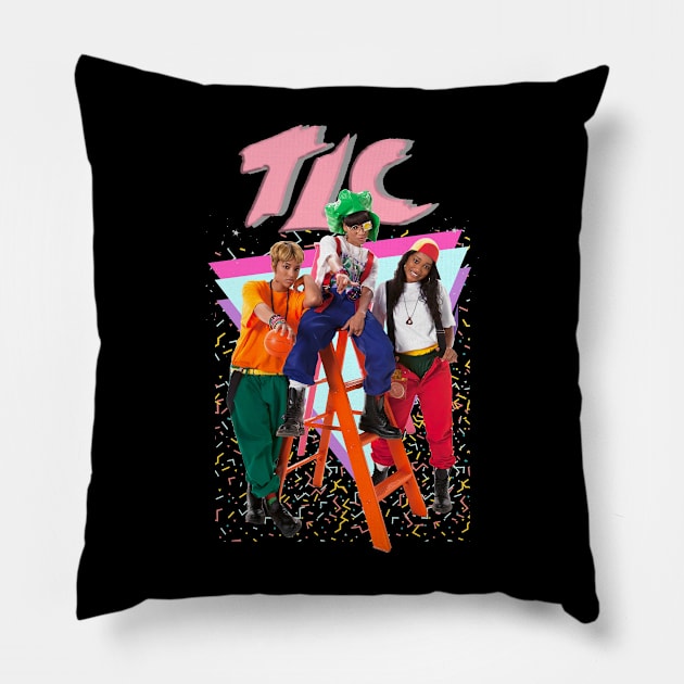 90s TLC Hiphop Classic Pillow by Premium Nation