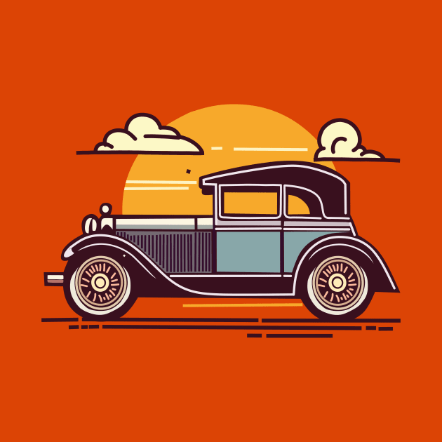 Old classic car by Pickyysen